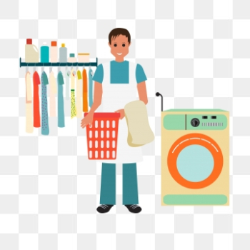 Washing Clothes Png, Vector, PSD, and Clipart With Transparent ...