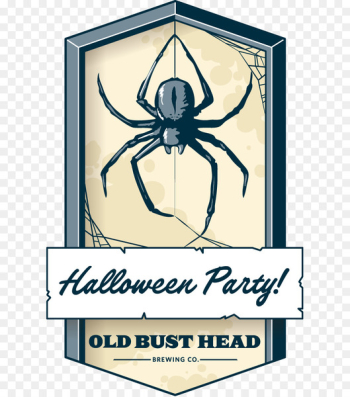 Washington, D.C. Halloween Old Bust Head Brewing Company Poster Design - brewers of nye hill farm 