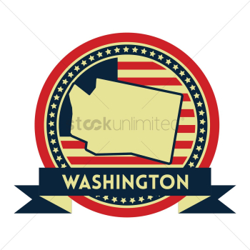 Washington map label Washington map label