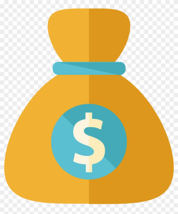 Wasted Money - Money Bag Icon Png