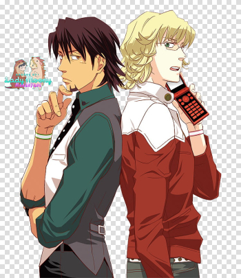 Watchers, male anime characters transparent background PNG clipart Watchers, male anime characters transparent background PNG clipart