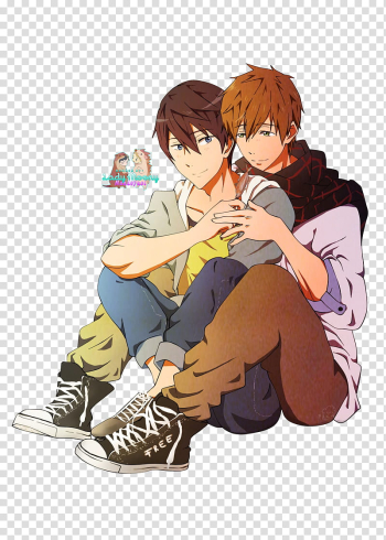 Watchers, two male anime transparent background PNG clipart Watchers, two male anime transparent background PNG clipart