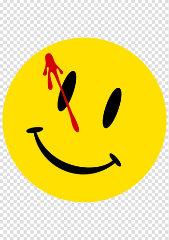 Watchmen Edward Blake Smiley Ozymandias Rorschach, smile ...