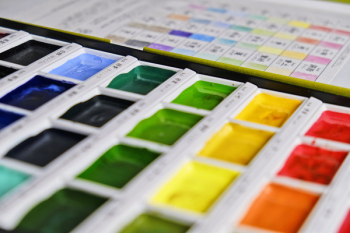 Water Color Closeup Photography Water Color Closeup Photography