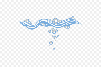 Water Drop Euclidean vector - Vector water waves and drops of water 