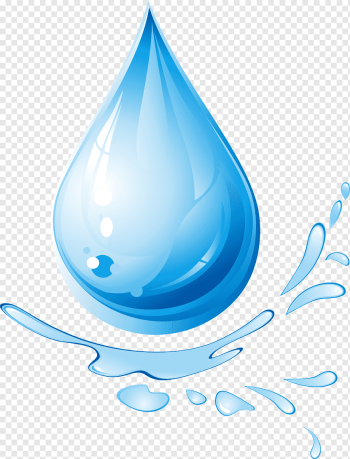 water drop logo, Water Drop, Fine water droplets, blue, drop, water Glass png