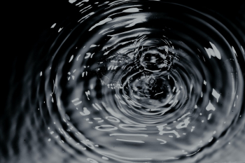 Water drop wavy water background Water drop wavy water background