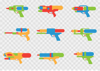 Water gun Toy Firearm Pistol - Children's water gun collection 