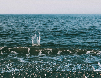 Water Splash On Ocean Water Splash On Ocean