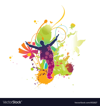 Watercolor abstract vector image Watercolor abstract vector image