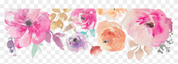Watercolor Flower Border Png Watercolor Flower Border Png