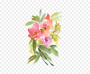 Watercolor: Flowers Paper Watercolour Flowers Painting - Watercolor flowers 