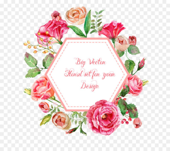Watercolor: Flowers Watercolor painting Illustration Vector graphics - painting 