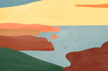 Watercolor landscape background, seaside aesthetic | Free Photo - rawpixel Watercolor landscape background, seaside aesthetic | Free Photo - rawpixel