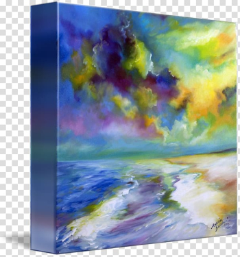 Watercolor painting Acrylic paint Modern art, painting transparent background PNG clipart