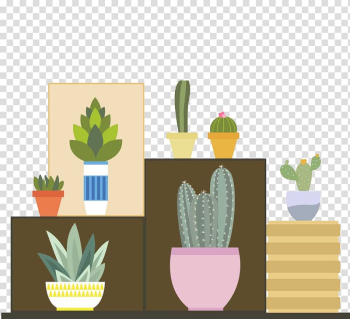 Watercolor painting Cactaceae, Hand painted cactus transparent background PNG clipart