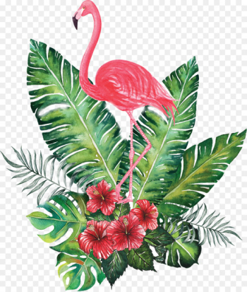 Watercolor painting Clip art - flamingos Watercolor painting Clip art - flamingos