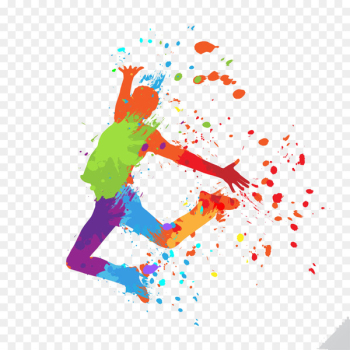 Watercolor painting - Color man Watercolor painting - Color man