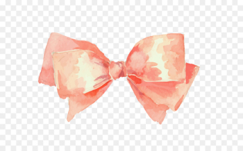 Watercolor painting Drawing - Bow Watercolor painting Drawing - Bow