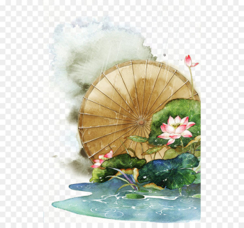 Watercolor painting Drawing Illustration - Antiquity beautiful watercolor illustration 