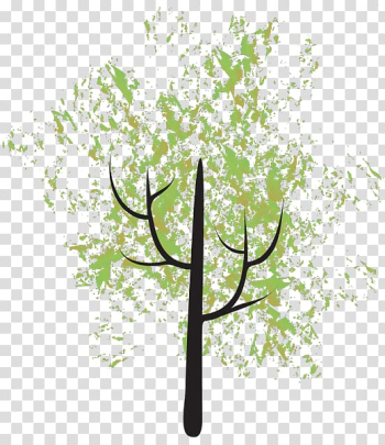 Watercolor painting Drawing Trees, painting transparent background PNG clipart