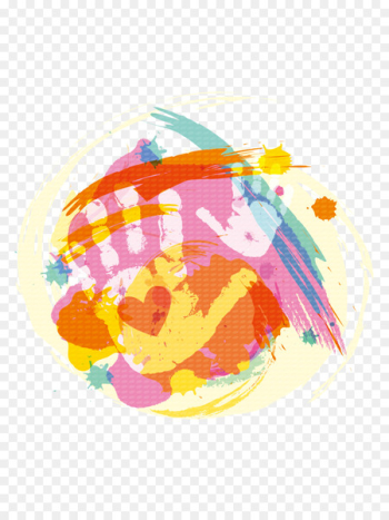 Watercolor painting Euclidean vector Art - Graffiti slap Watercolor painting Euclidean vector Art - Graffiti slap