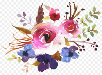 Watercolor Painting, Floral Design, Painting, Flower, Cut Flowers PNG