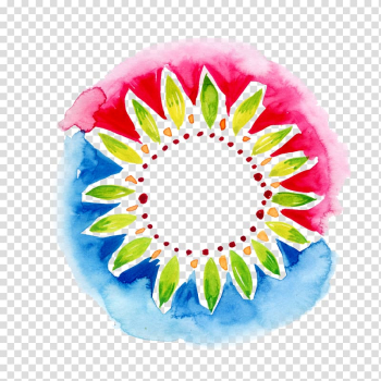 Watercolor painting Flower Computer file, Watercolor ink chrysanthemum transparent background PNG clipart