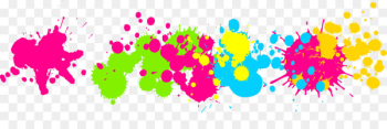 Watercolor painting Ink brush - Paint splash 