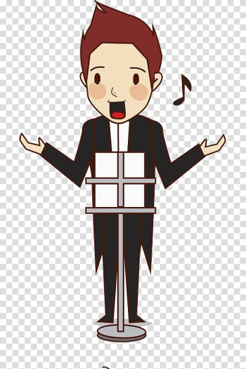 Watercolor painting, Singing boy transparent background PNG clipart Watercolor painting, Singing boy transparent background PNG clipart