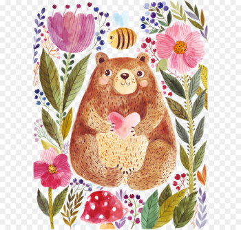 Watercolor painting Stock illustration Royalty-free Illustration - Vector animals 