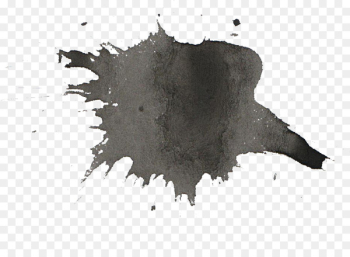 Watercolor painting Transparent Watercolor - black watercolor 