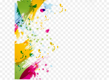 Watercolor painting Watercolor painting Splash - Watercolor waves poster design 
