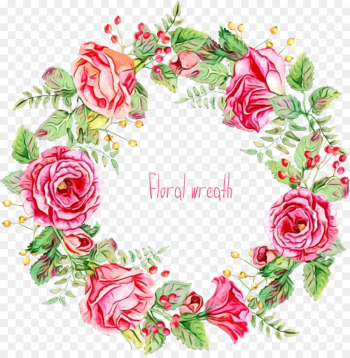 Watercolor Painting, Wreath, Painting, Pink, Rose PNG Watercolor Painting, Wreath, Painting, Pink, Rose PNG