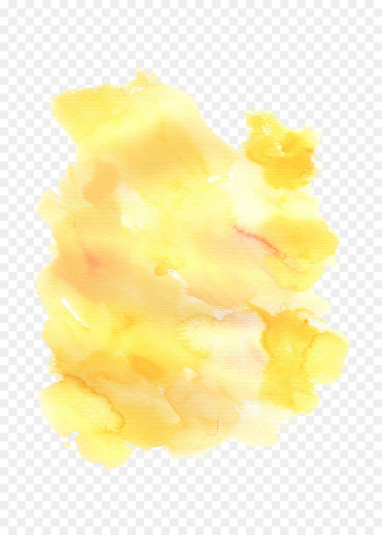 Watercolor painting Yellow - Yellow watercolor painting graffiti 