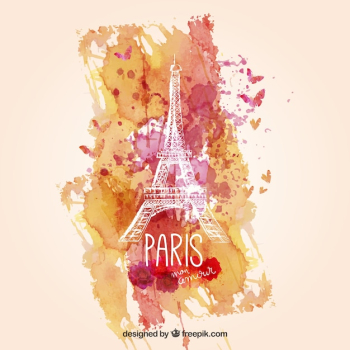 Watercolor Paris Watercolor Paris