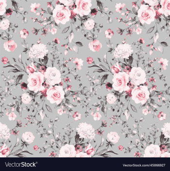 watercolor spring flower grey background