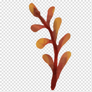 Watercolor vintage flowers , brown and orange leaf illustration transparent background PNG clipart