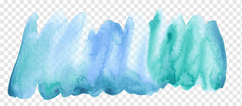 Watercolor Watercolor painting Blues Drawing, salt, blue, color, palette png