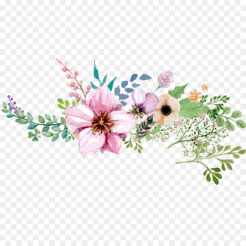 Watercolour Flowers Watercolor: Flowers Watercolor painting Floral design - painting 