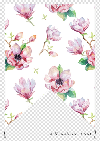 Watercolour Flowers Watercolor painting Magnolia , magnolia transparent background PNG clipart
