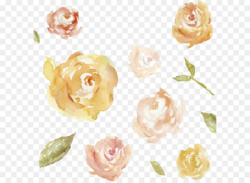 Watercolour Flowers Watercolor painting Pink flowers - Watercolor flowers 