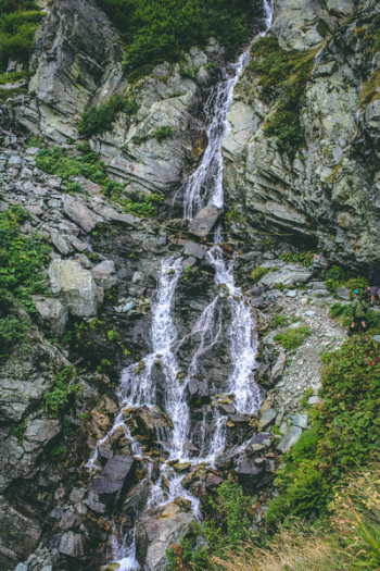 Waterfall Against the Rock Waterfall Against the Rock