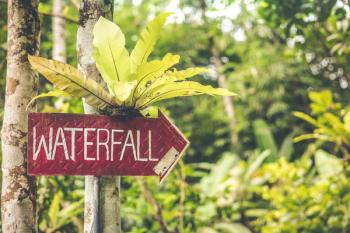 Waterfall Signage Waterfall Signage
