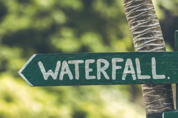Waterfall Signage Waterfall Signage