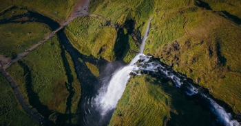 waterfalls aerial photography waterfalls aerial photography