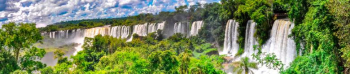 Waterfalls in Jungle Panorama Waterfalls in Jungle Panorama