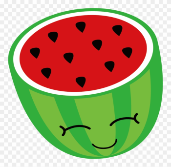 Watermelon Clipart Smile - Vetor Melancia Magali Png