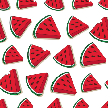 Watermelon pattern design