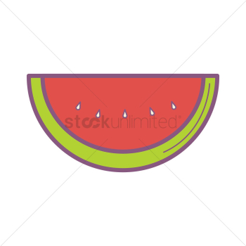Watermelon slice Watermelon slice